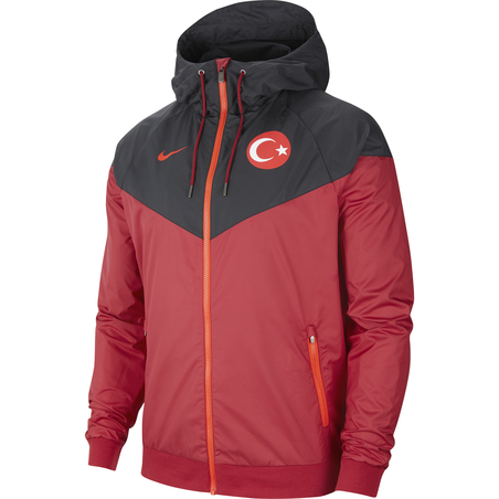 Coupe vent Turquie rouge noir 2020
