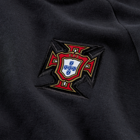 Sweat à capuche Portugal GFA Fleece noir 2020