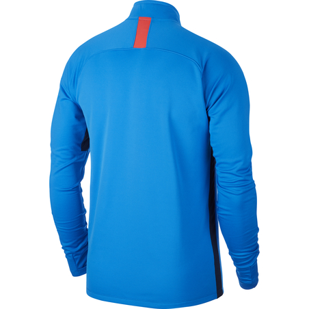 Sweat zippé Nike Academy bleu rouge 2019/20