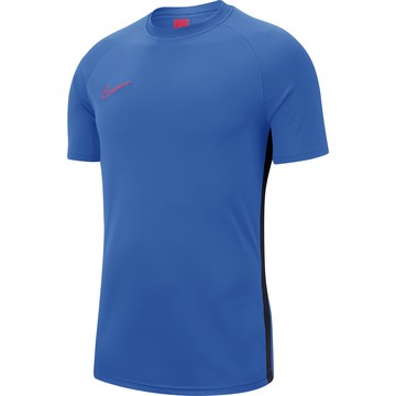 Maillot entraînement Nike academy bleu rouge