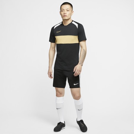 Maillot entraînement Nike Academy noir beige 2019/20