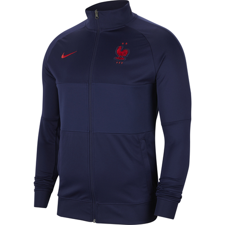 Veste survêtement Equipe de France I96 Anthem bleu 2020