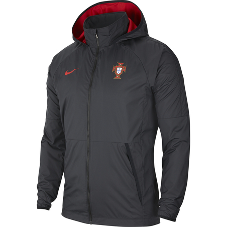 Veste imperméable Portugal noir rouge 2020
