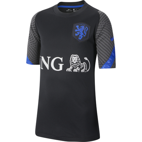 Maillot entraînement junior Pays Bas noir bleu 2020