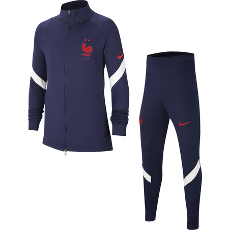 Ensemble survêtement junior Equipe de France bleu 2020