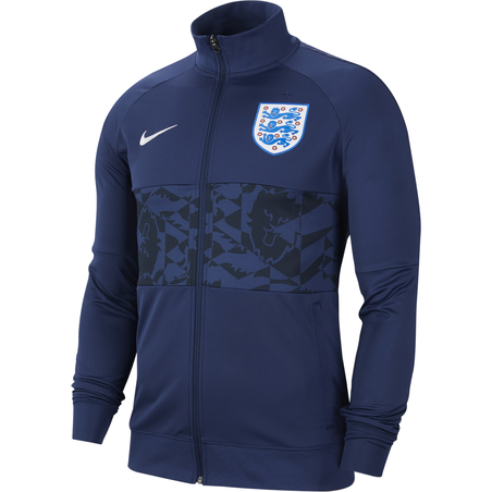 Veste survêtement Angleterre I96 Anthem bleu 2020