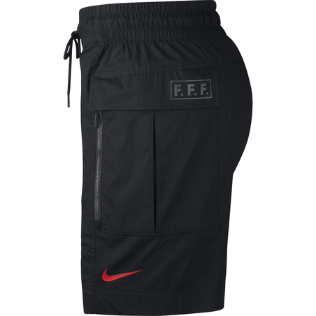 Short cargo Equipe de France noir 2020