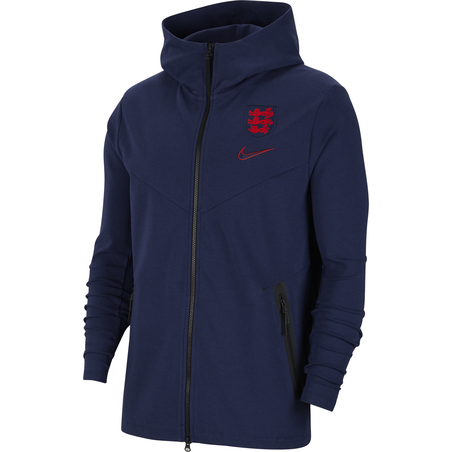 Veste survêtement Angleterre Tech Fleece bleu rouge 2020