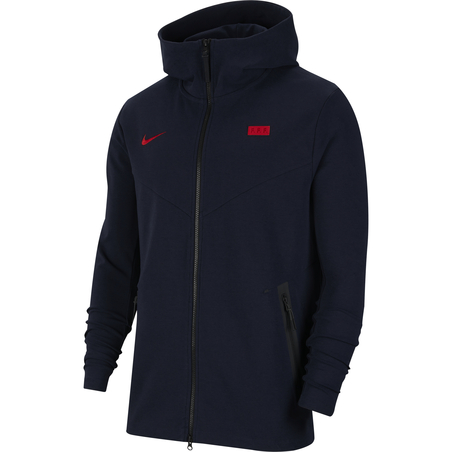 Veste survêtement Equipe de France Tech Fleece bleu 2020