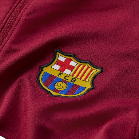 Sweat zippé FC Barcelone rouge 2020/21