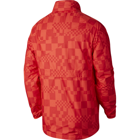 Veste imperméable Croatie rouge 2020