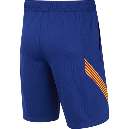 Short entraînement junior FC Barcelone bleu 2020/21