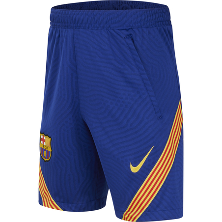 Short entraînement junior FC Barcelone bleu 2020/21