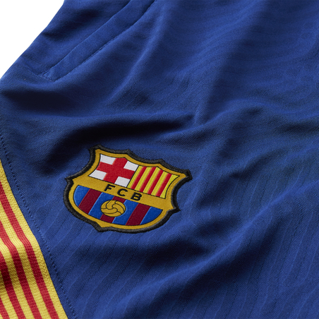 Short entraînement junior FC Barcelone bleu 2020/21