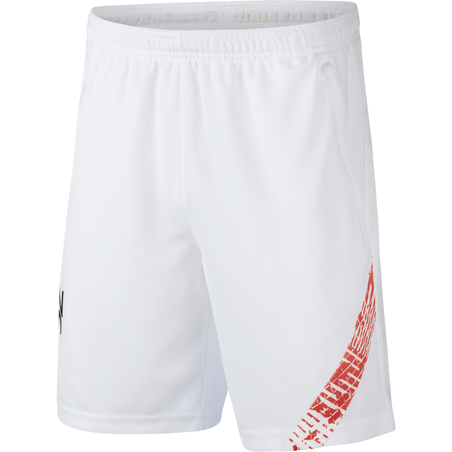 Short entraînement junior Neymar blanc rouge 2020/21
