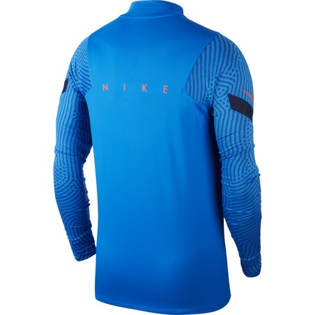 Sweat zippé Nike Strike bleu 2020/21