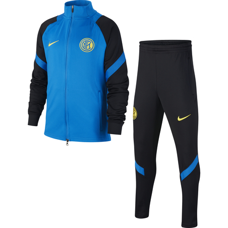 Ensemble survêtement junior Inter Milan bleu noir 2020/21