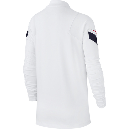 Sweat zippé junior Equipe de France blanc 2020