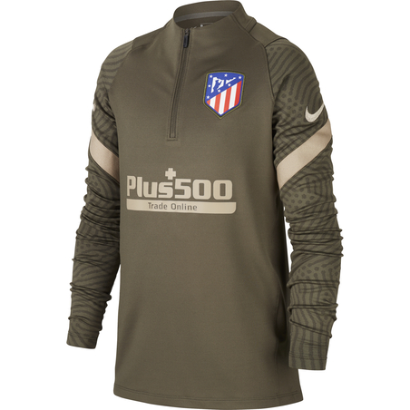 Sweat zippé junior Atlético Madrid vert 2020/21
