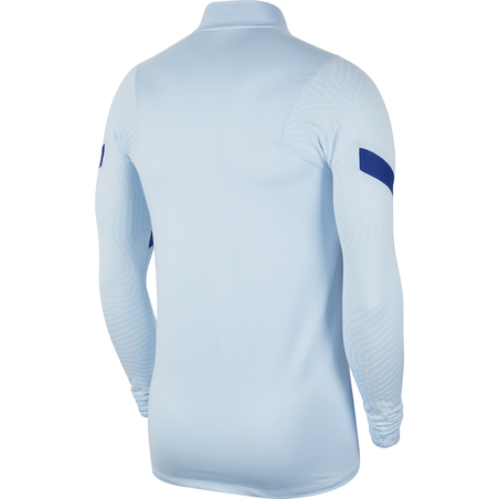 Sweat zippé Chelsea bleu clair 2020/21