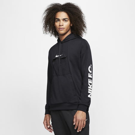 Sweat à capuche Nike F.C. noir 2020/21