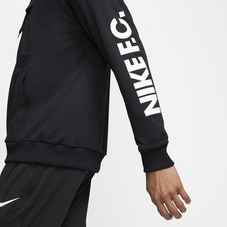Sweat à capuche Nike F.C. noir 2020/21