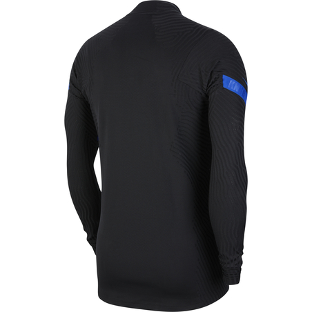 Sweat zippé Pays Bas VaporKnit noir bleu 2020