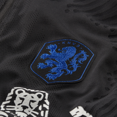 Sweat zippé Pays Bas VaporKnit noir bleu 2020