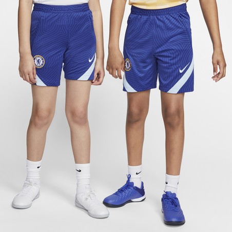 Short entraînement junior Chelsea bleu 2020/21