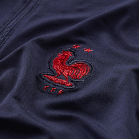 Sweat zippé Equipe de France bleu 2020/21