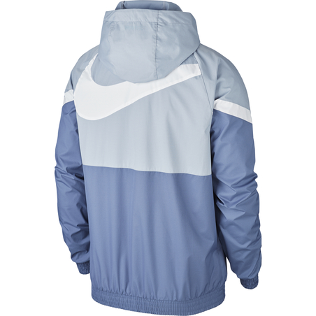 Sweat zippé à capuche Nike F.C. microfibre bleu