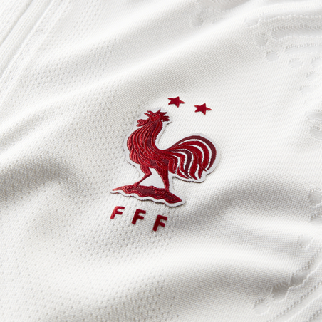 Sweat zippé Equipe de France VaporKnit blanc 2020