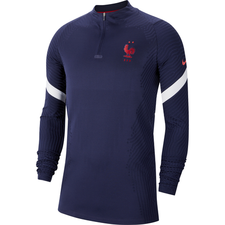 Sweat zippé Equipe de France VaporKnit bleu 2020