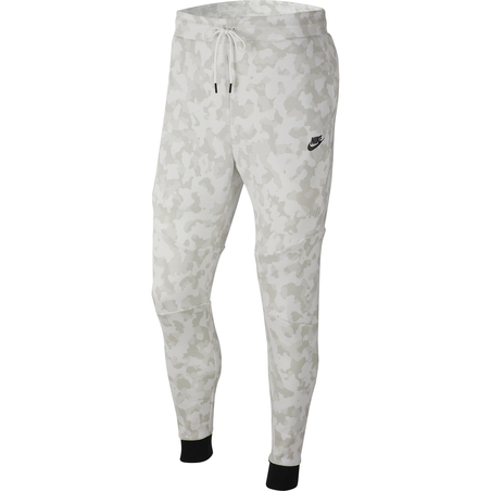 Pantalon survêtement Nike TechFleece blanc