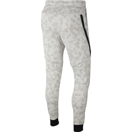 Pantalon survêtement Nike TechFleece blanc