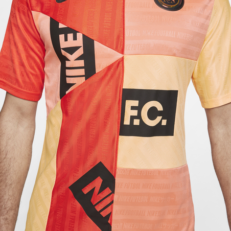 Maillot Nike F.C. rouge orange