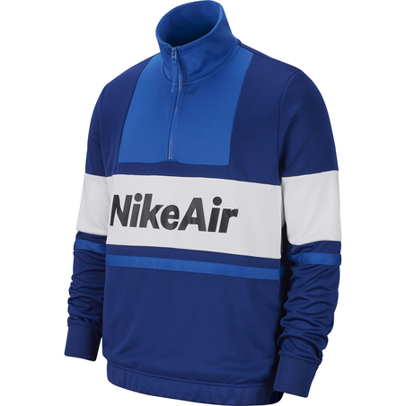 Sweat zippé Nike Air bleu blanc