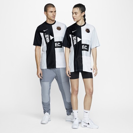 Maillot Nike F.C. noir blanc