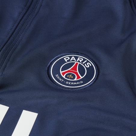 Sweat zippé PSG bleu rouge 2020/21