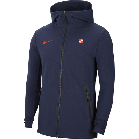 Veste survêtement Croatie Tech Fleece bleu 2020