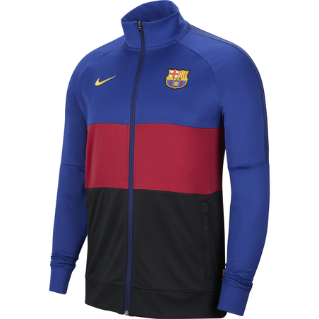 Veste survêtement FC Barcelone I96 Anthem bleu 2020/21