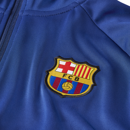 Veste survêtement FC Barcelone I96 Anthem bleu 2020/21