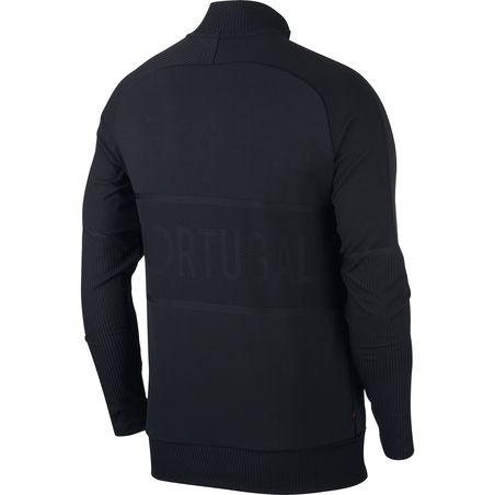 Veste survêtement Portugal Anthem Strike noir 2020