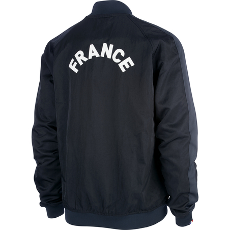 Veste Bomber Equipe de France Rétro bleu 2020