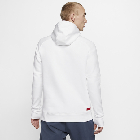 Sweat à capuche Equipe de France GFA Fleece blanc 2020
