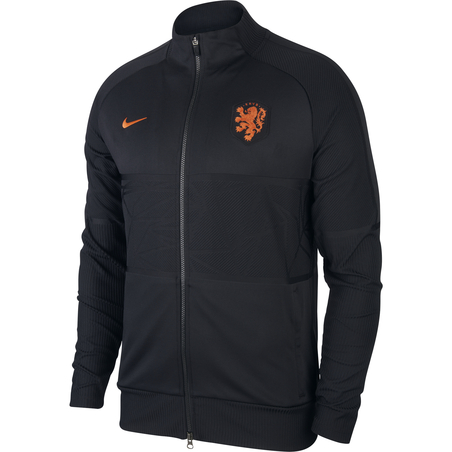 Veste survêtement Pays-Bas Anthem Strike noir 2020