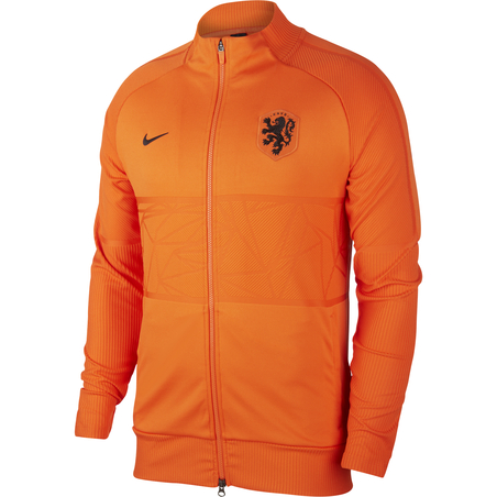 Veste survêtement Pays-Bas Anthem orange 2020