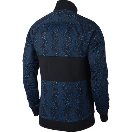 Veste survêtement Inter Milan I96 Anthem noir bleu 2020/21