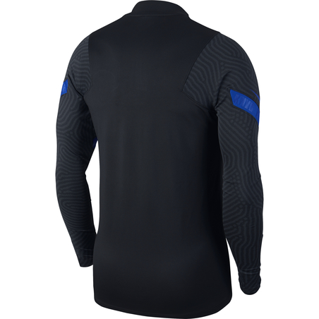 Sweat zippé Pays Bas noir bleu 2020