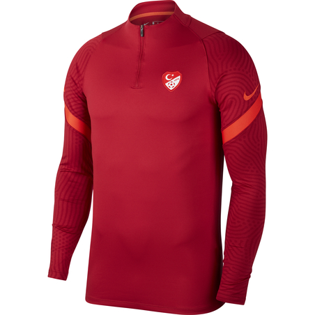 Sweat zippé Turquie rouge 2020